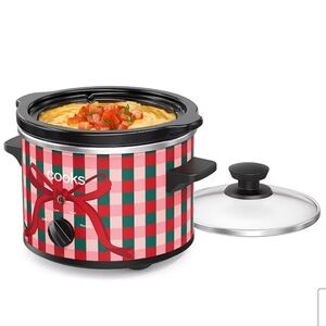 Cooks 1.5-Quart Gingham Bow Slow Cooker